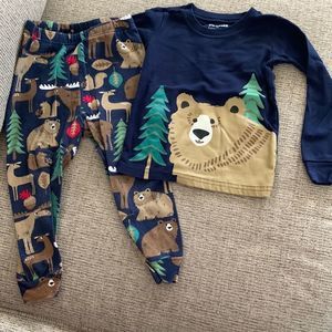 Woodland Toddler Pj Set